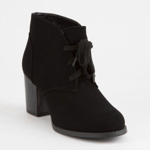 Black Heeled Booties